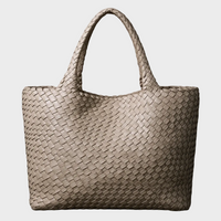 Avielle | Handgewebte Tragetasche – Beige