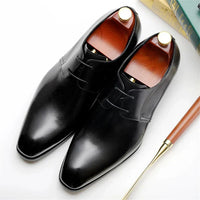 Heidi-Mode | Herren Leder Schuhe – Schwarz