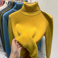 Damen Pullover | Warme Ausführung mit bequemer Passform – Gelb