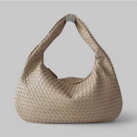 Geräumige Damenhandtasche | Moderne – Khaki
