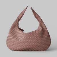 Geräumige Damenhandtasche | Moderne – Rosa