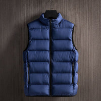 Herren Stepp Weste | Warm – Blau