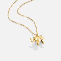 Goldenes Elefanten-Halsband – Gold