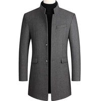Fernando | Eleganter und lässiger Herrenmantel – Gris