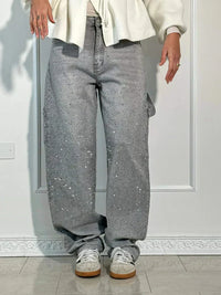 Mia | Ballonhose – Grau