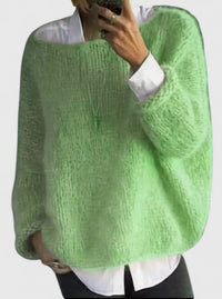 Julia | Zeitloser Pullover mit elegantem Look – Grün