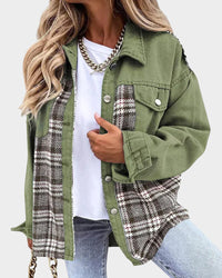 Sapphire - Jeansjacke – Grün
