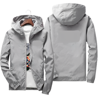 HARRY| Windbreaker-Jacke für Männer – Grau