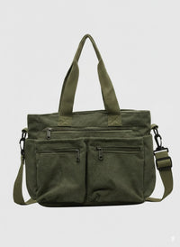 OLIVA Tote | Vielseitige und Stilvolle Tasche aus Hochwertigem Cord – Grün