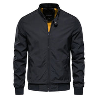 KONSTANTIN - BOMBERJACKE MIT FRONTREISSVERSCHLUSS – Schwarz