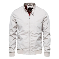 Behrend | Sportlich Elegante Bomberjacke – Weiß