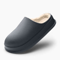 Nicole - Bequeme und warme Sandalen – Dunkelblau