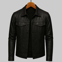 Kingston Leather Jacket – Onyx