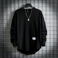 GUIDO - LANGARMLIGER PULLOVER – Schwarz