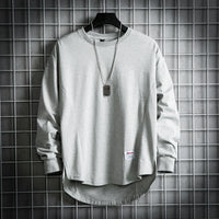 GUIDO - LANGARMLIGER PULLOVER – Hellgrau