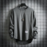 GUIDO - LANGARMLIGER PULLOVER – Grau