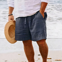 Herren atmungsaktive Strandshorts | Kurze – Dunkelgrau