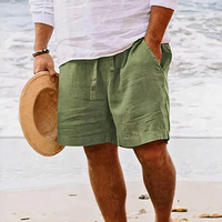 Herren atmungsaktive Strandshorts | Kurze – Grün