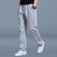 Herren bequeme Trainingshose | Jogging – Hellgrau