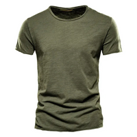 Herren bequemes Sommer-T-Shirt | kurzarm – Grün