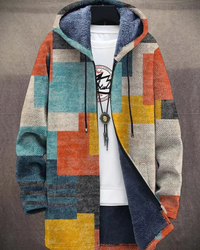 Herren bunter Kapuzenpullover | Kapuzen – Variante 1