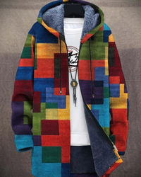 Herren bunter Kapuzenpullover | Kapuzen – Variante 3