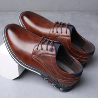 Herren elegante Anzugschuhe | Bequem – Braun