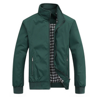 Herren elegante Bürojacke | Wasserdichte – Grün