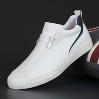 Herren elegante Sneaker | Bequem – Weiß