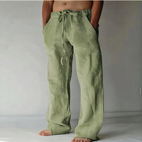 Herren elegante Strandhosen | Lang – Grün