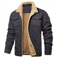 Herren eleganter Bomberjacke | Bomber – Dunkelgrau