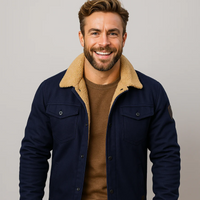 Herren eleganter Bomberjacke | Bomber – Marine