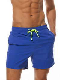 Herren klassische Badeshorts | Sommer – Dunkelblau