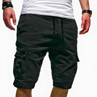 Herren klassische Cargo-Shorts | Sommer – Schwarz