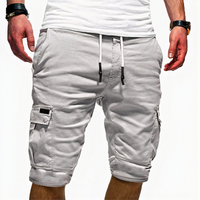 Herren klassische Cargo-Shorts | Sommer – Weiß