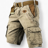 Herren klassische strapazierfähige Cargo-Shorts | Kurze – Khaki