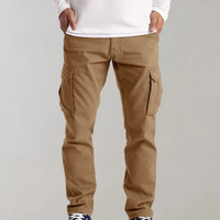 Herren klassische Cargohose | Cargo – Braun