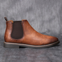 Herren klassische Chelsea-Stiefel | Bequem – Braun
