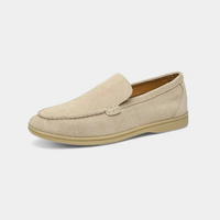 Herren klassische elegante Loafer | Bequem – Beige