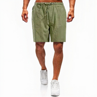 Herren klassische Gym-Shorts | Sport – Hellgrün