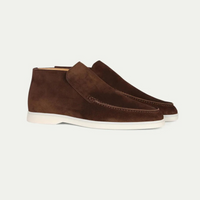 Herren klassische Loafer-Stiefeletten | Bequeme – Dunkelbraun