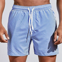 Herren klassische schnell trocknende Badeshorts | Kurze – Blau