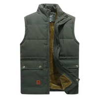 Herren klassischer Bodywarmer | Warmer – Olivgrün