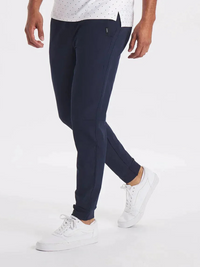 Herren lässige elegante Hose | Leicht – Marine