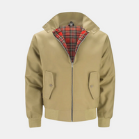 Herren lässige Harrington-Jacke | Warme – Beige