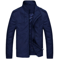 Herren lässige leichte Bürojacke | Warme – Marine