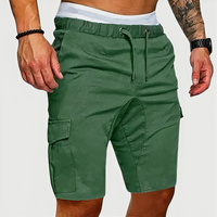 Herren lässige Sommer-Cargo-Shorts | Wander – Grün