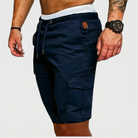 Herren lässige Sommer-Cargo-Shorts | Wander – Blau