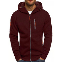 Herren lässiger Kapuzenpullover | Kapuzen – Rot