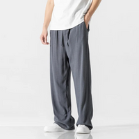 Herren leichte bequeme Hose | Sommer – Dunkelgrau